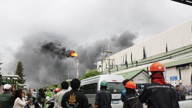 Vụ nổ nhà máy hóa chất tại Hàn Quốc